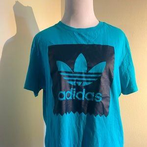 Blue Men’s Adidas shirt